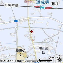 和歌山県御坊市藤田町藤井2024-5周辺の地図