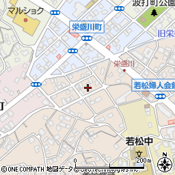 福岡県北九州市若松区西園町18周辺の地図