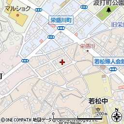 福岡県北九州市若松区西園町18-15周辺の地図