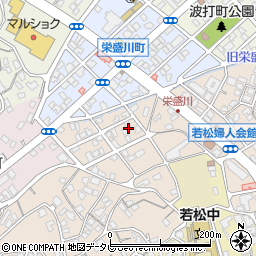 福岡県北九州市若松区西園町18-16周辺の地図