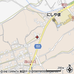 愛媛県西条市丹原町古田甲-710周辺の地図