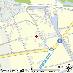 愛媛県西条市古川乙47周辺の地図
