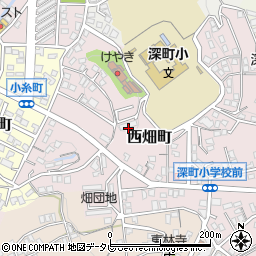 福岡県北九州市若松区西畑町9-83周辺の地図