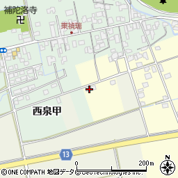 愛媛県西条市古川乙35周辺の地図