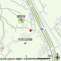 福岡県北九州市若松区竹並1600周辺の地図