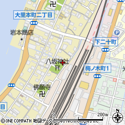宮本荘周辺の地図