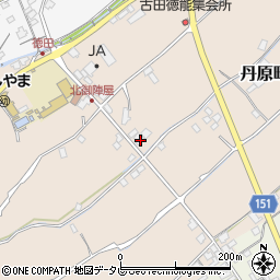 愛媛県西条市丹原町古田甲-499周辺の地図