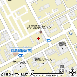 福岡県北九州市小倉北区西港町95周辺の地図