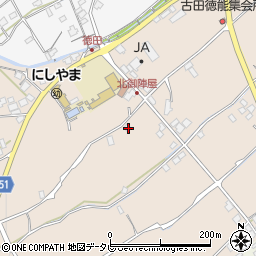 愛媛県西条市丹原町古田甲-782周辺の地図
