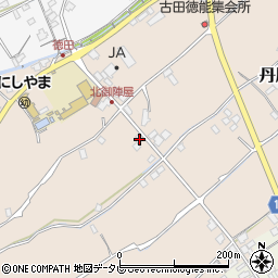 愛媛県西条市丹原町古田785-3周辺の地図