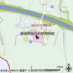 愛媛県総合科学博物館周辺の地図