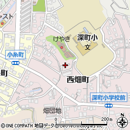 福岡県北九州市若松区西畑町9周辺の地図