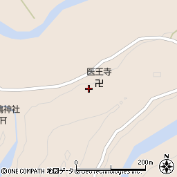 和歌山県田辺市龍神村甲斐ノ川475周辺の地図