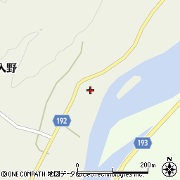 和歌山県日高郡日高川町入野178周辺の地図
