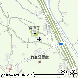 福岡県北九州市若松区竹並1576周辺の地図
