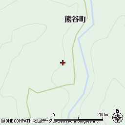 徳島県阿南市熊谷町ヨノエ周辺の地図