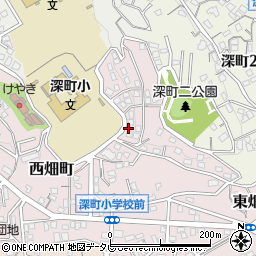 福岡県北九州市若松区西畑町16周辺の地図