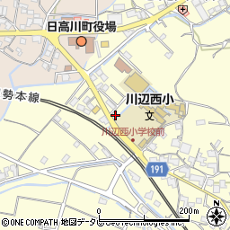 和歌山県日高郡日高川町小熊2406-20周辺の地図