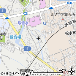 愛媛県西条市神拝甲74-5周辺の地図