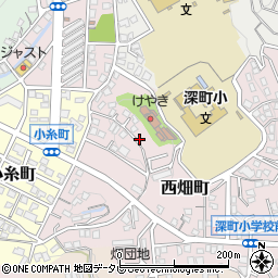 福岡県北九州市若松区西畑町9-41周辺の地図