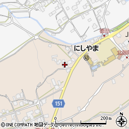 愛媛県西条市丹原町古田甲-606周辺の地図