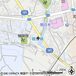 愛媛県西条市神拝甲132-4周辺の地図