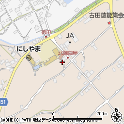 愛媛県西条市丹原町古田甲-726周辺の地図