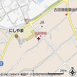 愛媛県西条市丹原町古田甲-725周辺の地図