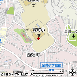 福岡県北九州市若松区西畑町13周辺の地図