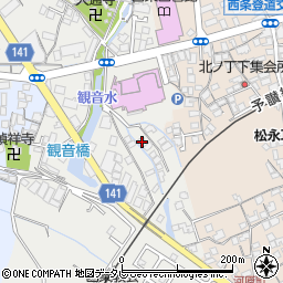 愛媛県西条市神拝甲74-3周辺の地図