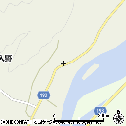 和歌山県日高郡日高川町入野329-1周辺の地図