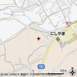 愛媛県西条市丹原町古田甲-629周辺の地図