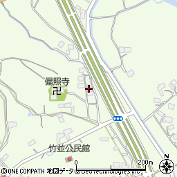 福岡県北九州市若松区竹並1586周辺の地図