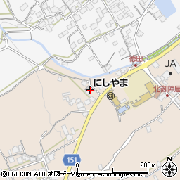 愛媛県西条市丹原町古田610-5周辺の地図