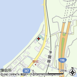 愛媛県松山市堀江町甲-2087周辺の地図