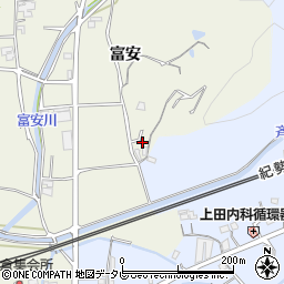 和歌山県御坊市湯川町富安2286周辺の地図