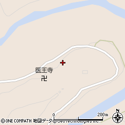 和歌山県田辺市龍神村甲斐ノ川376周辺の地図