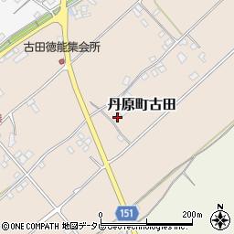 愛媛県西条市丹原町古田甲-436周辺の地図