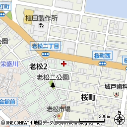 福岡船用品周辺の地図