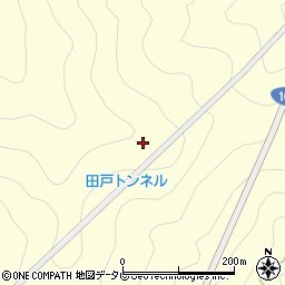 田戸トンネル周辺の地図