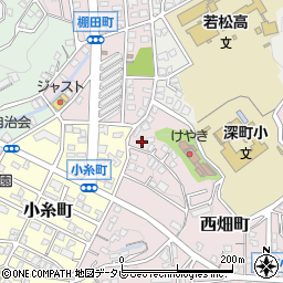 福岡県北九州市若松区西畑町9-50周辺の地図