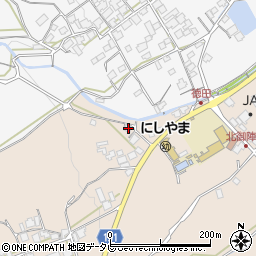 愛媛県西条市丹原町古田621周辺の地図