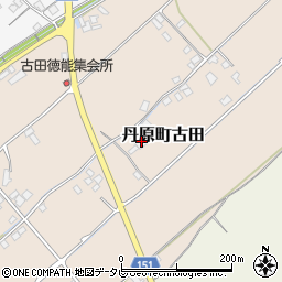 愛媛県西条市丹原町古田436周辺の地図
