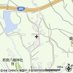 福岡県北九州市若松区竹並2451-1周辺の地図