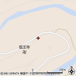 和歌山県田辺市龍神村甲斐ノ川374周辺の地図
