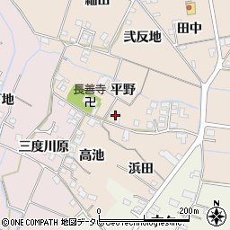 徳島県阿南市才見町（平野）周辺の地図