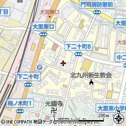 有限会社西日本防災工業所周辺の地図