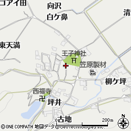徳島県阿南市長生町北内周辺の地図