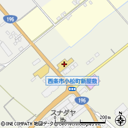 愛媛日産自動車西条店周辺の地図