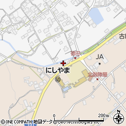 愛媛県西条市丹原町古田559-1周辺の地図
